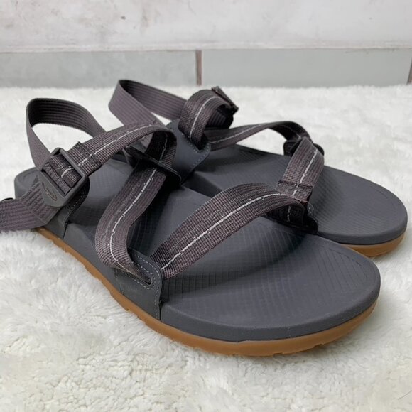Chaco Men's Gray Sandals Size 13 - Picture 4 of 11